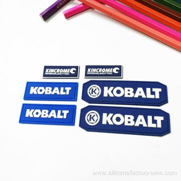 Customized Eco-Friendly Soft PVC Brand Logo Material